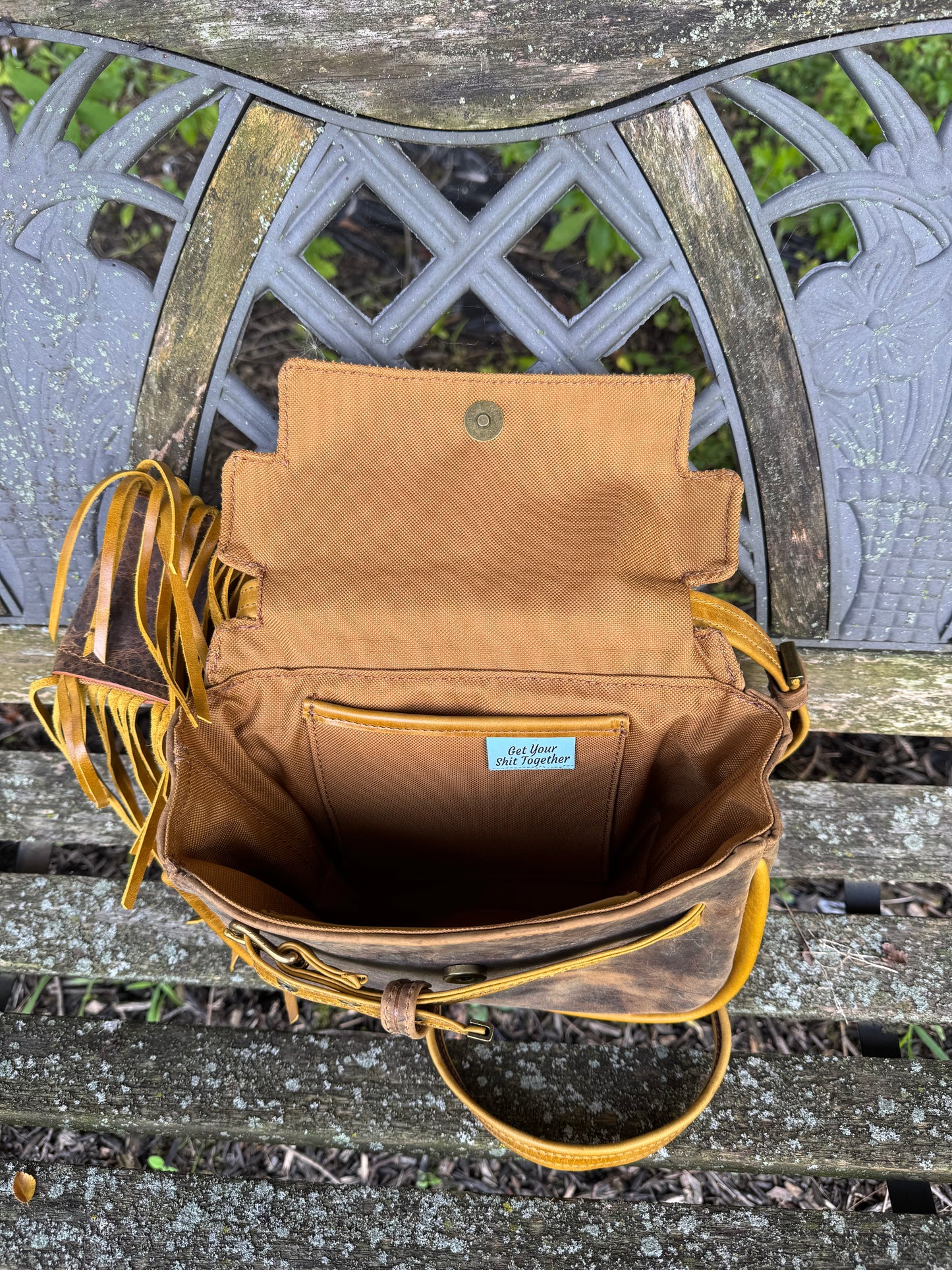 Leather Morena and Mini Bag