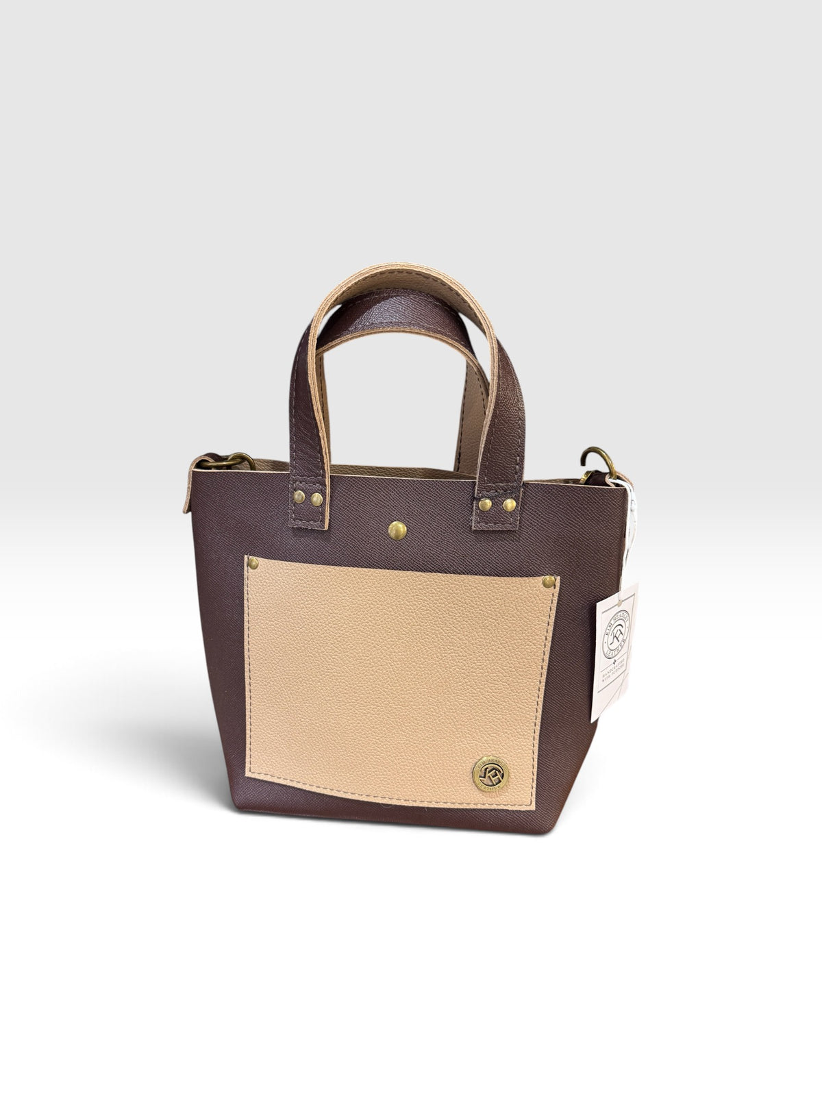 The Manchester Tote - Double Sided Leather
