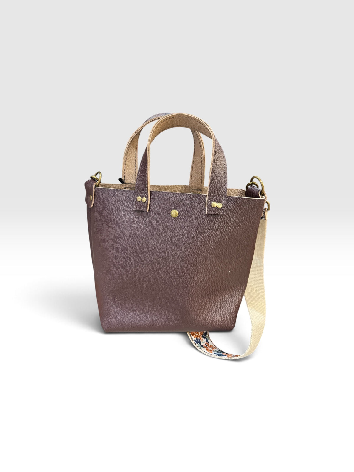 The Manchester Tote - Double Sided Leather